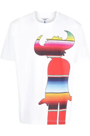 JUNYA WATANABE Playera con estampado gráfico