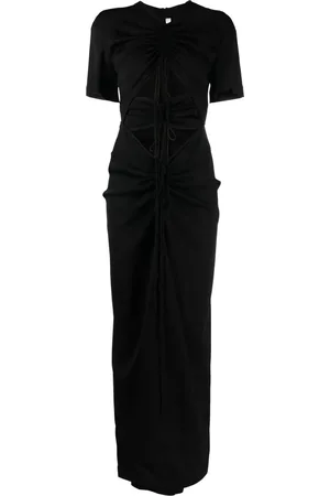 CHRISTOPHER ESBER Vestido estilo playera con paneles fruncidos