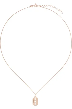 TRUE ROCKS Collar con dije de cuchilla mini