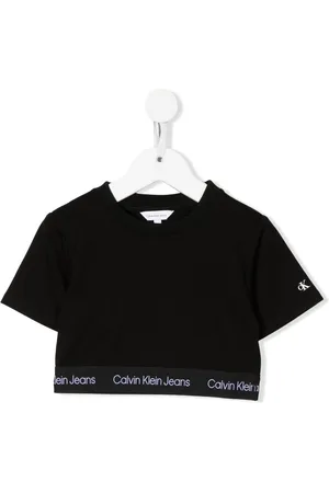 Calvin Klein Playera corta con logo estampado