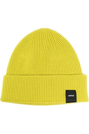 Aspesi Gorro tejido de canalé