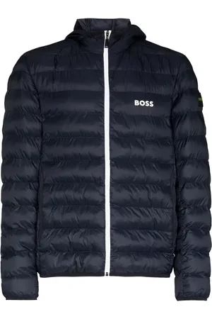 HUGO BOSS Chamarra capitonada Thor con capucha