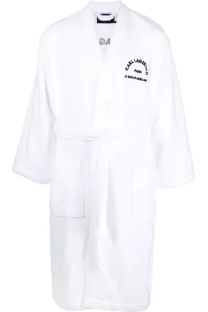 Karl Lagerfeld Bata con logo bordado
