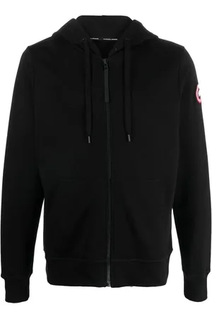 Canada Goose Hoodie con parche del logo