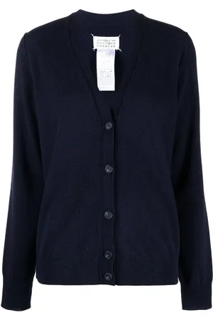 Maison Margiela Cárdigan de cachemira con cuello en V
