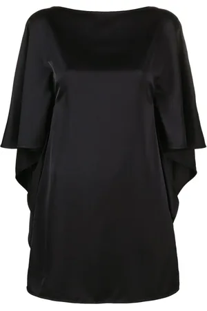 The Attico Vestido corto con mangas murciélago
