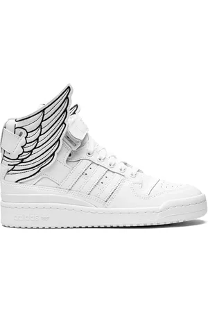 adidas Tenis altos con detalle de alas