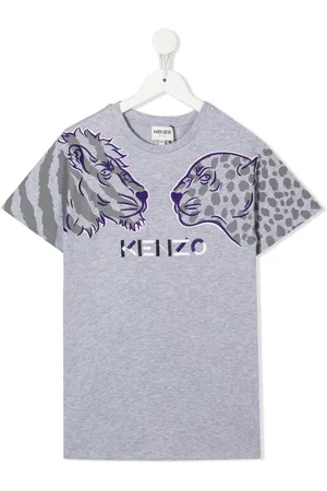 Kenzo Vestido estilo playera con logo bordado