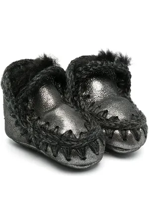Mou Botines con costuras en contraste