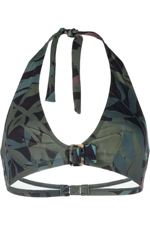 ERES Top de bikini con cuello halter