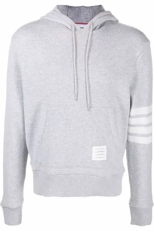 Thom Browne Hoodie con motivo 4-Bar