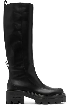 Sergio Rossi Botas con puntera cuadrada