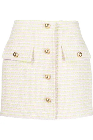pushBUTTON Falda corta con botones
