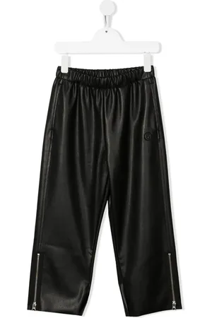 Maison Margiela Pantalones con logo bordado