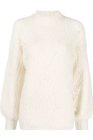 Agnona Mujer Suéteres - Suéter tejido de canalé