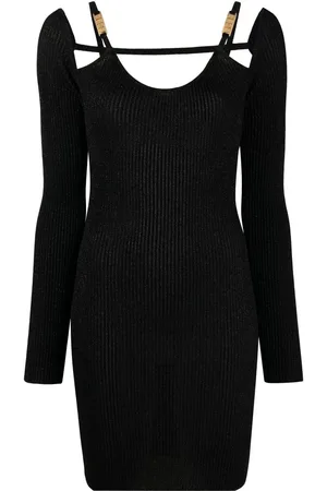 GCDS Vestido tejido con hombros descubiertos