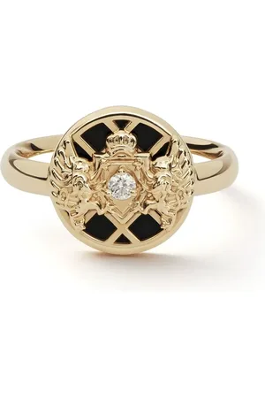 Balmain Anillo en oro amarillo de 18kt con diamantes