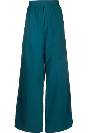 OFF-WHITE Pantalones anchos con pretina elástica
