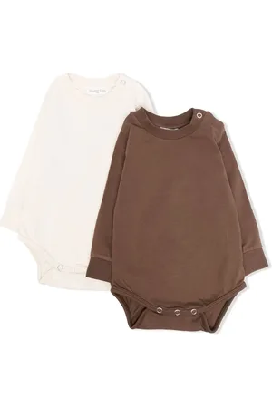 Studio Clay Set de dos bodies con logo estampado