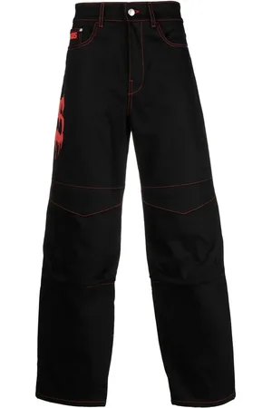 GCDS Jeans rectos con logo