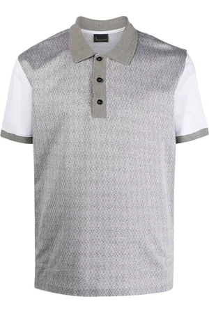 BILLIONAIRE Camisa con diseño de dos tonos