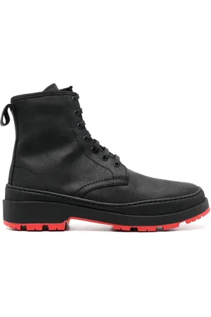 Camper Botas con cordones y diseño color block
