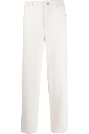 Barrie Pantalones rectos con tiro alto