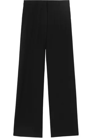 Burberry Pantalones de vestir con abertura trasera