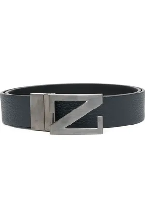 Ermenegildo Zegna Cinturón con hebilla del logo