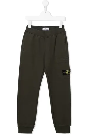 Stone Island Pants con parche del logo