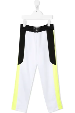Balmain Pantalones rectos con bolsillos