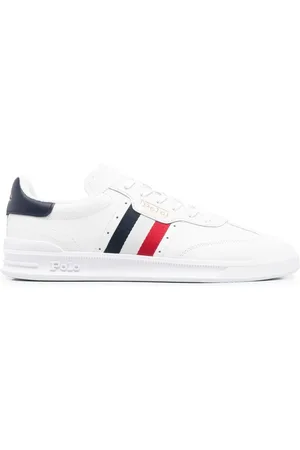 Ralph Lauren Tenis bajos con detalle de rayas