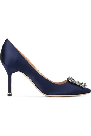 Manolo Blahnik Zapatillas Hangisi con tacón de 90mm