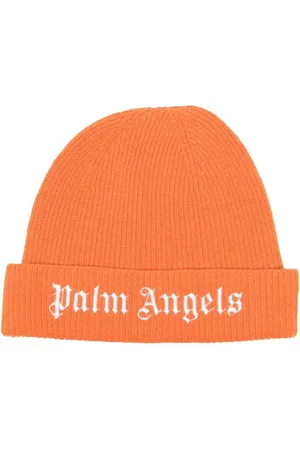 Palm Angels Gorro con logo bordado