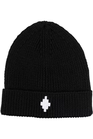 MARCELO BURLON Gorros - Gorro con logo bordado