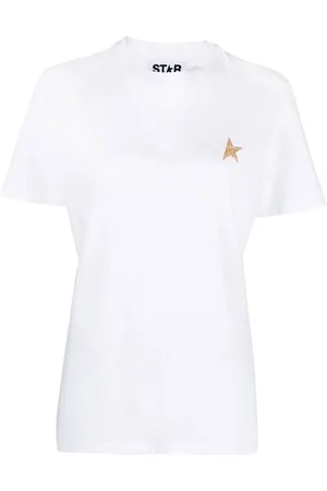 Golden Goose Playera con estrellas estampadas