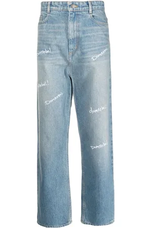 DOMREBEL Jeans slim con logo bordado