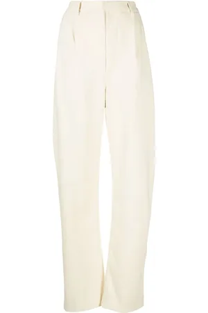 LEMAIRE Pantalones rectos con bolsillos