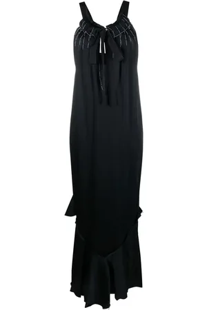 Maison Margiela Vestido largo en crepe