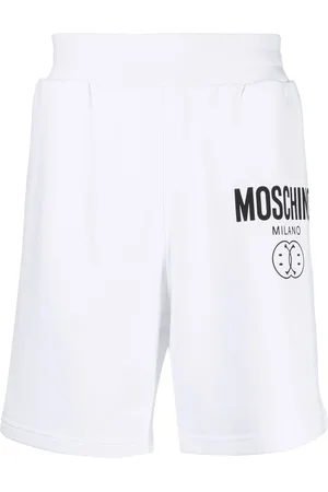 Moschino Bermudas con logo estampado