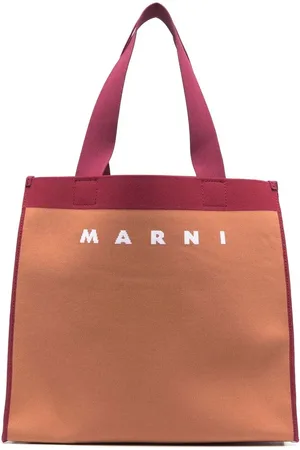 Marni Tote con logo estampado