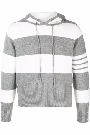 Thom Browne Hoodie con motivo 4-Bar