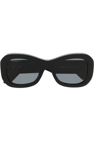 OFF-WHITE Lentes de sol con armazón ovalada