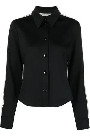 Palm Angels Camisa con detalle de rayas