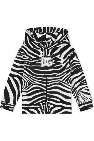 Dolce & Gabbana Hoodie con estampado de cebra