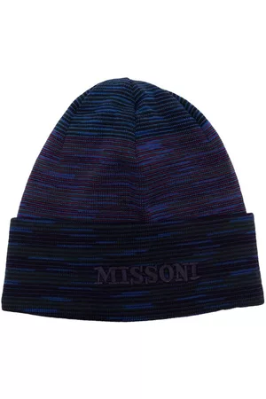Missoni Gorro de tejido de rayas