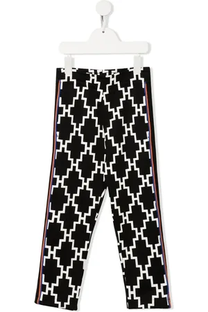MARCELO BURLON Leggins con tiro medio y logo estampado