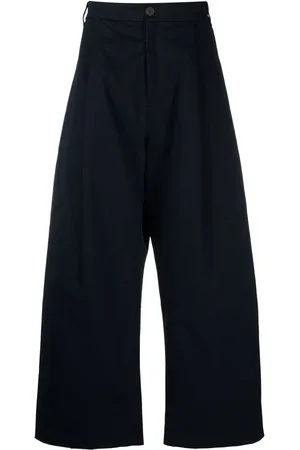 STUDIO NICHOLSON Pantalones anchos con tiro alto