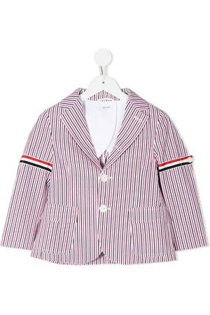 Thom Browne Blazer con rayas estampadas