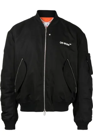 OFF-WHITE Chamarra bomber Diag estampado